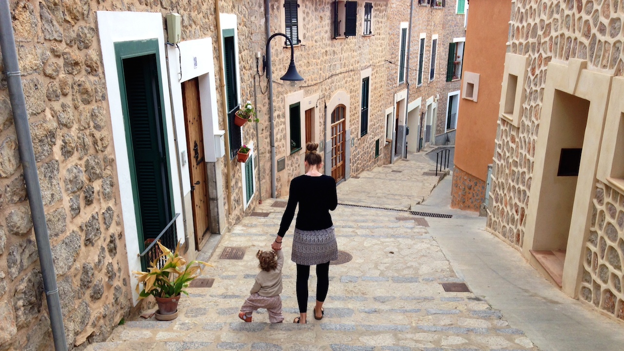 Kimmie og Esther på Mallorca